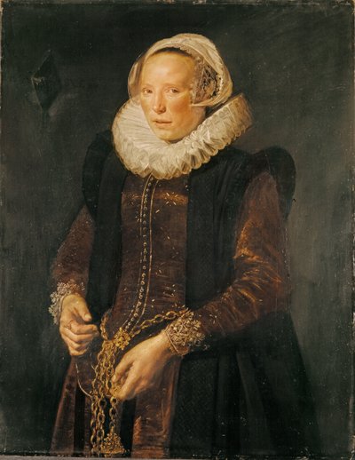 Ritratto di una donna, c.1611 da Frans Hals