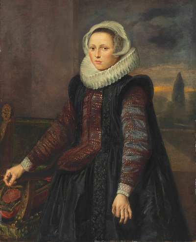 Ritratto di giovane donna da Frans Hals