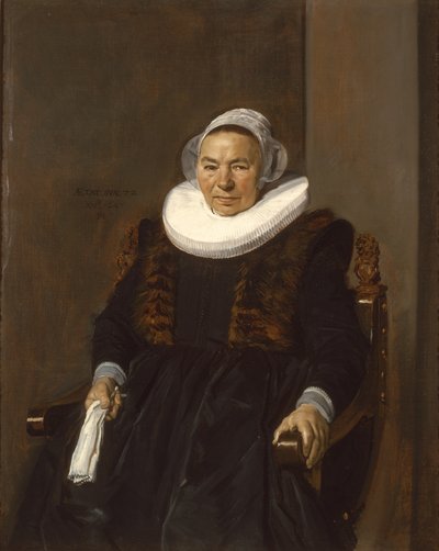 Ritratto di una Donna Anziana, tradizionalmente chiamata Mevrouw Bodolphe da Frans Hals