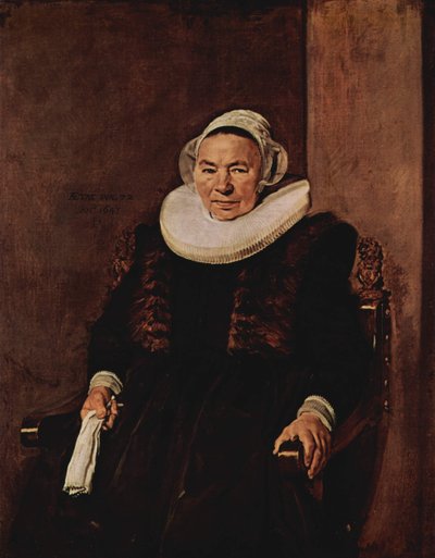 Ritratto di donna sconosciuta.[1]
Titoli alternativi:  

Mevrouw Bodolphe.[2] da Frans Hals