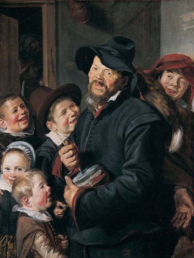 Il giocatore di pentole Rommel da Frans Hals