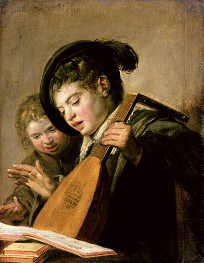 I ragazzi cantanti da Frans Hals