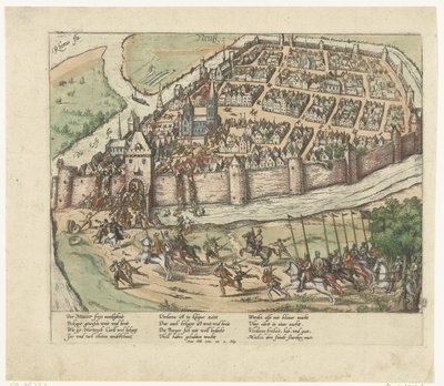 Conquista di Neuss, 1585 da Frans Hogenberg