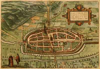 Kalkar Braun Hogenberg 1575 da Frans Hogenberg