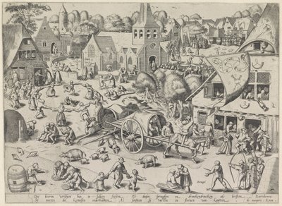 Fiera di Hoboken da Frans Hogenberg