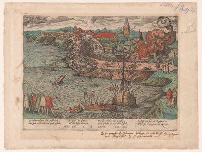 Battaglia di Oosterweel, 1567 (Serie 5: Eventi olandesi, 1566-1570) da Frans Hogenberg