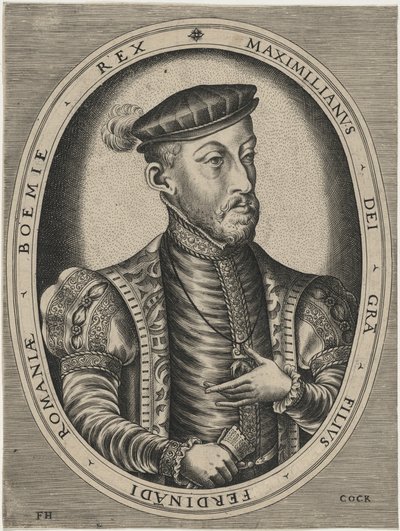 Massimiliano II, imperatore romano da Frans Huys