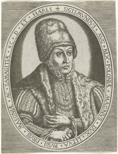 Ritratto di Sigismondo II Augusto da Frans Huys