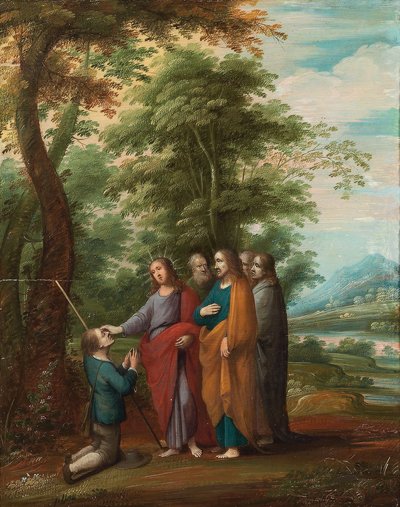 Scene della vita di Cristo e dei suoi insegnamenti da Frans III (attr. to) Francken
