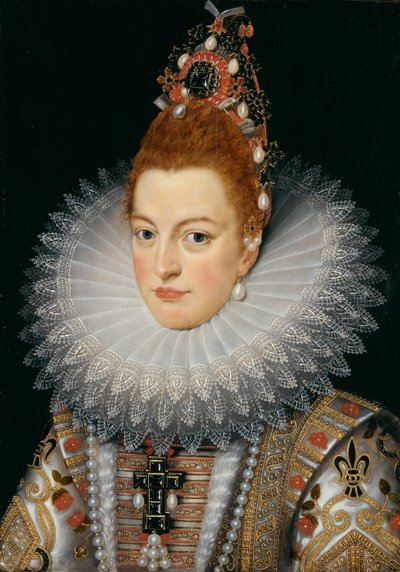 Arciduchessa Isabella, c.1601-20 da Frans II (after) Pourbus