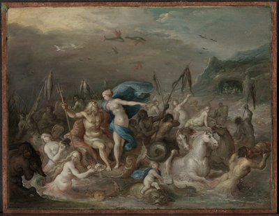 Il trionfo di Nettuno e Anfitrite da Frans II Francken