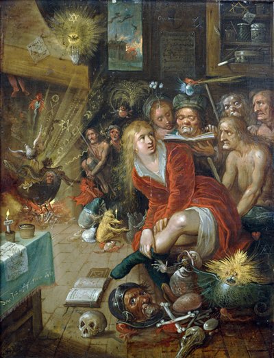 La cucina delle streghe da Frans II Francken