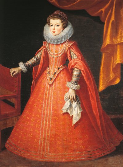 Ritratto di Elisabetta di Francia (Versailles) da Frans II Pourbus