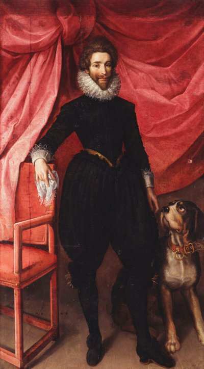 Ritratto di Henri de Lorraine, Duca di Guisa, detto Le Bafafre da Frans II Pourbus