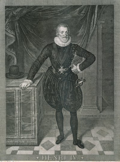 Ritratto di Enrico IV di Francia da Frans II Pourbus