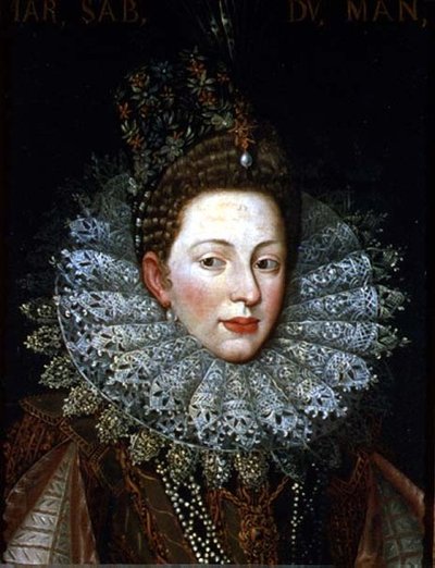 Ritratto di Margherita Gonzaga, Duchessa di Savoia da Frans II Pourbus