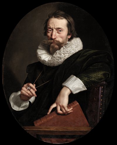 Ritratto del poeta italiano Giambattista Marino da Frans II Pourbus