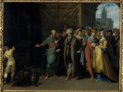 Creso mostra i suoi Tesori a Solone da Frans II the Younger Francken
