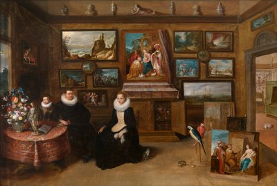 La collezione di dipinti di Sebastian Leerse, c.1610 da Frans II the Younger Francken