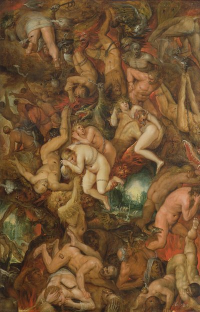 La Caduta dei Dannati da Frans II the Younger Francken