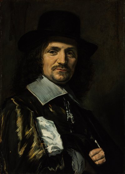 Ritratto del pittore Jan Asselijn 1610-1652 da Frans I Hals