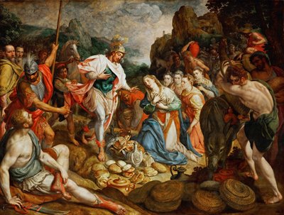 Davide e Abigail da Frans I Pourbus