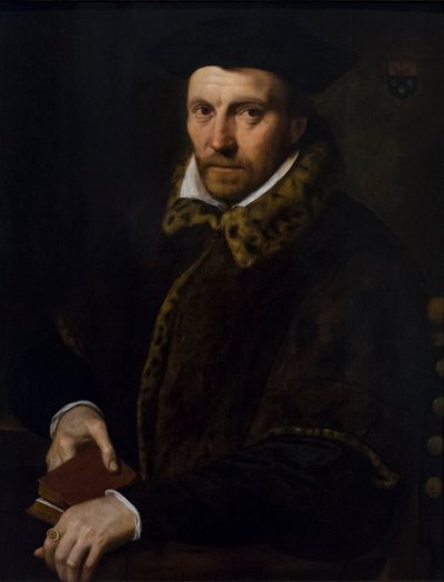 Ritratto di Dom Andreas Boulingier, circa 1580 da Frans I Pourbus