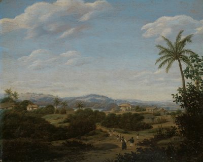 Paesaggio brasiliano da Frans Post