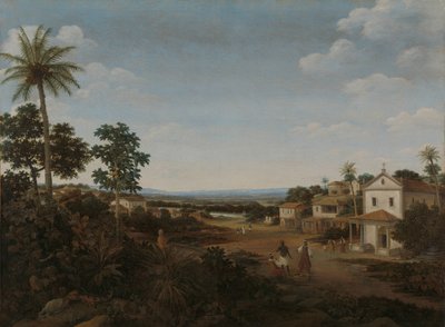 Paesaggio in Brasile da Frans Post