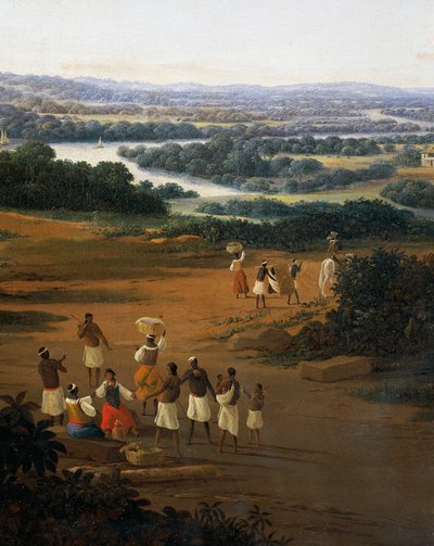 Villaggio di Serinhaem in Brasile o La casa di un piantatore di canna da zucchero in Brasile da Frans Post