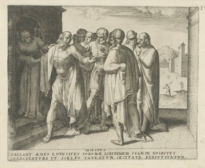 Lot esorta la folla alla calma da Frans Menton