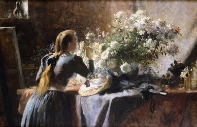 Visitando lo studio da Frans Mortelmans
