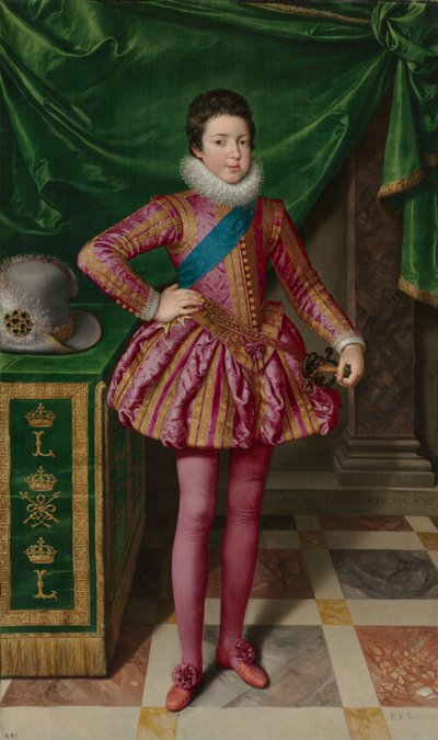 Ritratto di re Luigi XIII di Francia da Frans Pourbus
