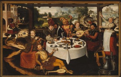 La parabola del figliol prodigo da Frans Pourbus the Elder