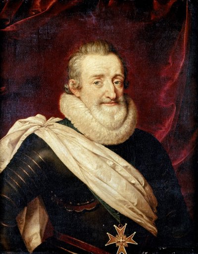 Re Enrico IV di Francia da Frans Pourbus the Younger