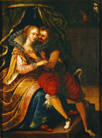 I Cinque Sensi: Tatto da Frans Pourbus the Younger