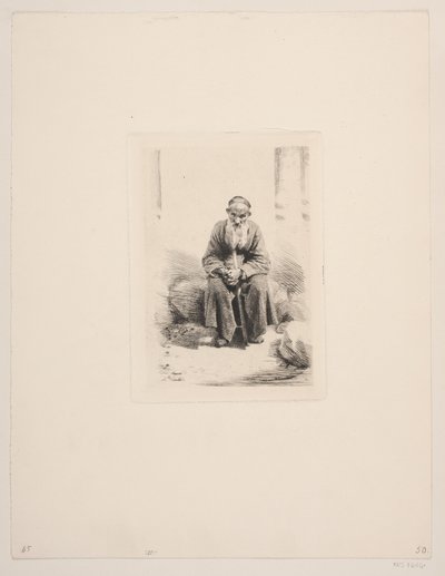 Un vecchio orientale da Frans Schwartz