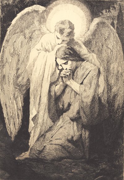 Cristo nel Getsemani da Frans Schwartz