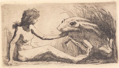La ragazza con la rana da Frans Schwartz
