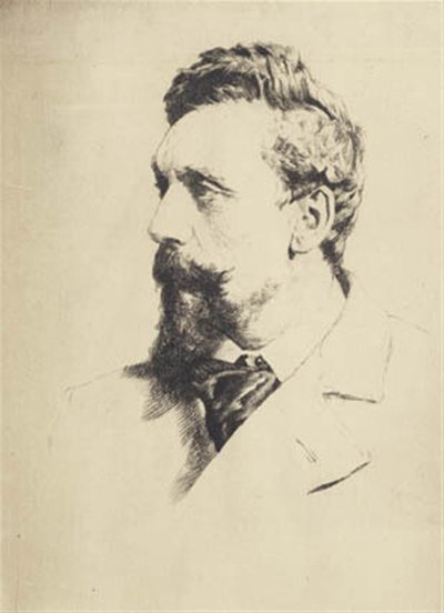 Ritratto di Carl Bloch da Frans Schwartz