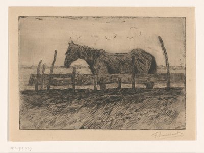 Cavallo da Frans Smissaert (signed by artist)