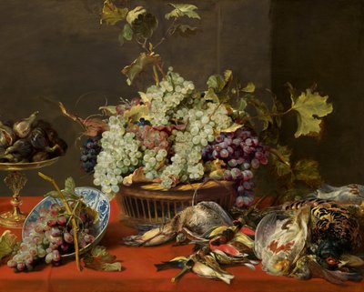 Natura morta con uva e selvaggina, c. 1630 da Frans Snyders