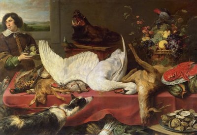 Natura morta con cigno da Frans Snyders
