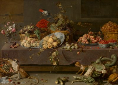 Fiori e frutta da Frans Snyders or Snijders