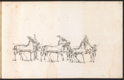 Corteo del primo carro trionfale per San Rombaldo, 1825 da Frans Vervloet