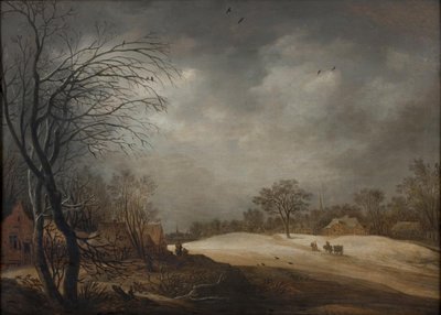 Paesaggio invernale da Frans de Momper