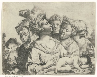 Cerere, Marte e Saturno (Le quattro età) da Frans van Mieris (II) (rejected attribution)