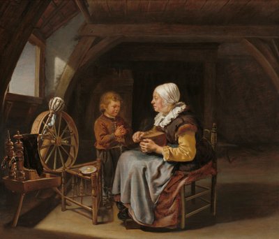 Dire la grazia da Frans van Mieris