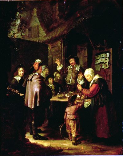 Il Ciarlatano da Frans van Mieris