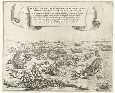 Battaglia di Heiligerlee, 1568 da Frans van den Wijngaerde